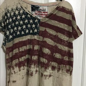 Natural Reflections Flag Tee, BOGO if bundle